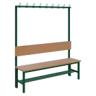 SVJ - 160 stěna jednostranná věšáková RAL 6029 - zelená